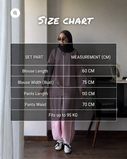 Pink Fluid Modest Set – Flowing Feminine Co-ord